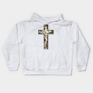 Christian Faith Cross Kids Hoodie